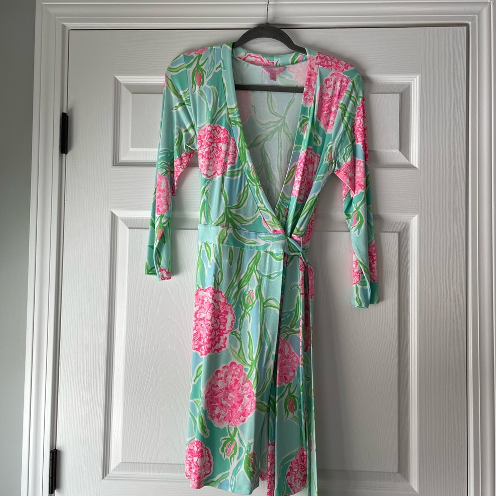 Lilly Pulitzer wrap dress